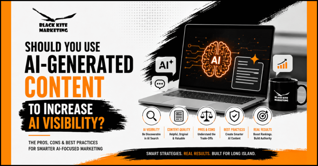 Should You Use AI-Generated Content to Increase AI Visibility?